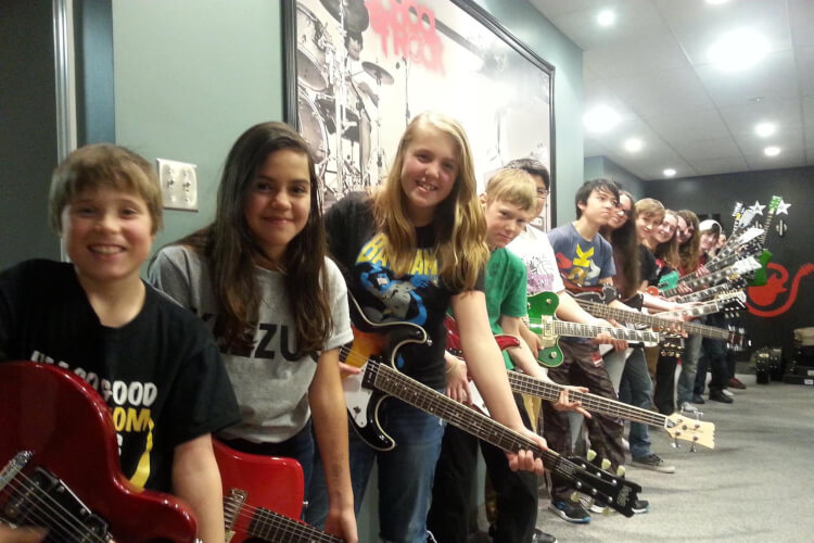 School of Rock Beginner Guitar Camp