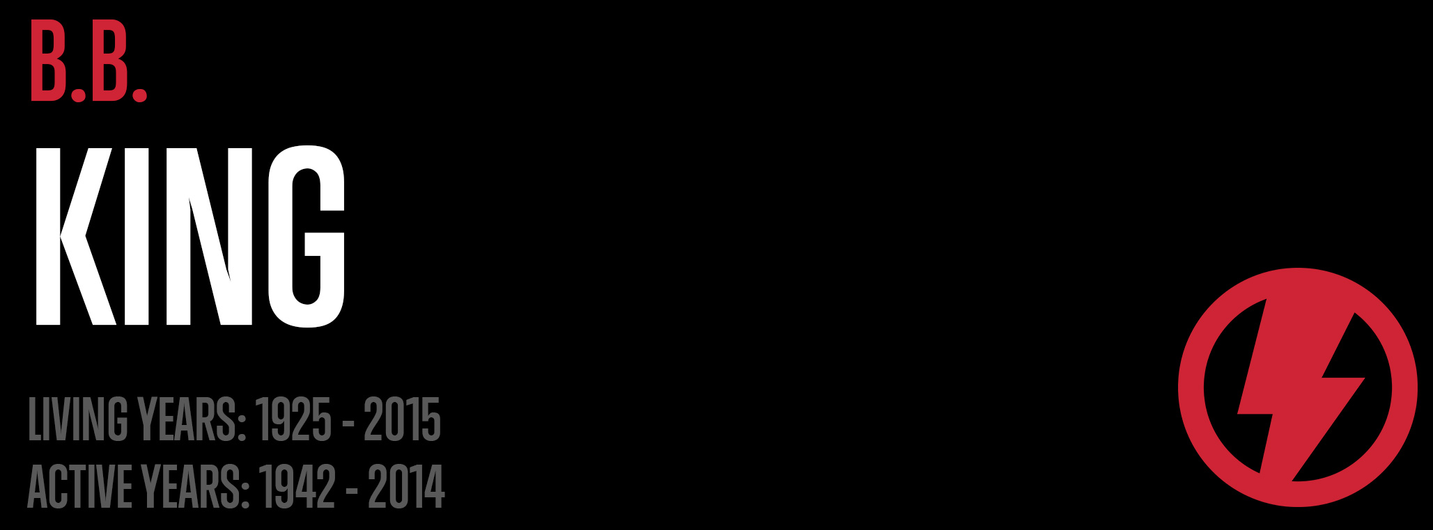 B.B King