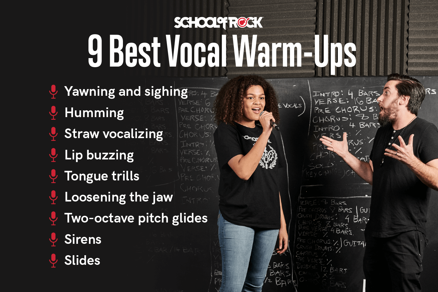 9 best vocal warm ups from School of Rock