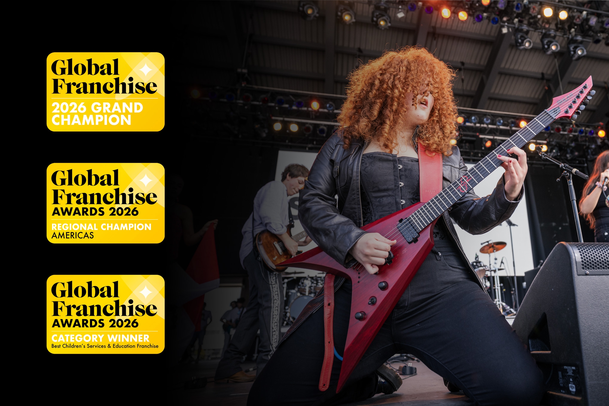 School of Rock Named Global Franchise Grand Champion at 2026 Global Franchise Awards