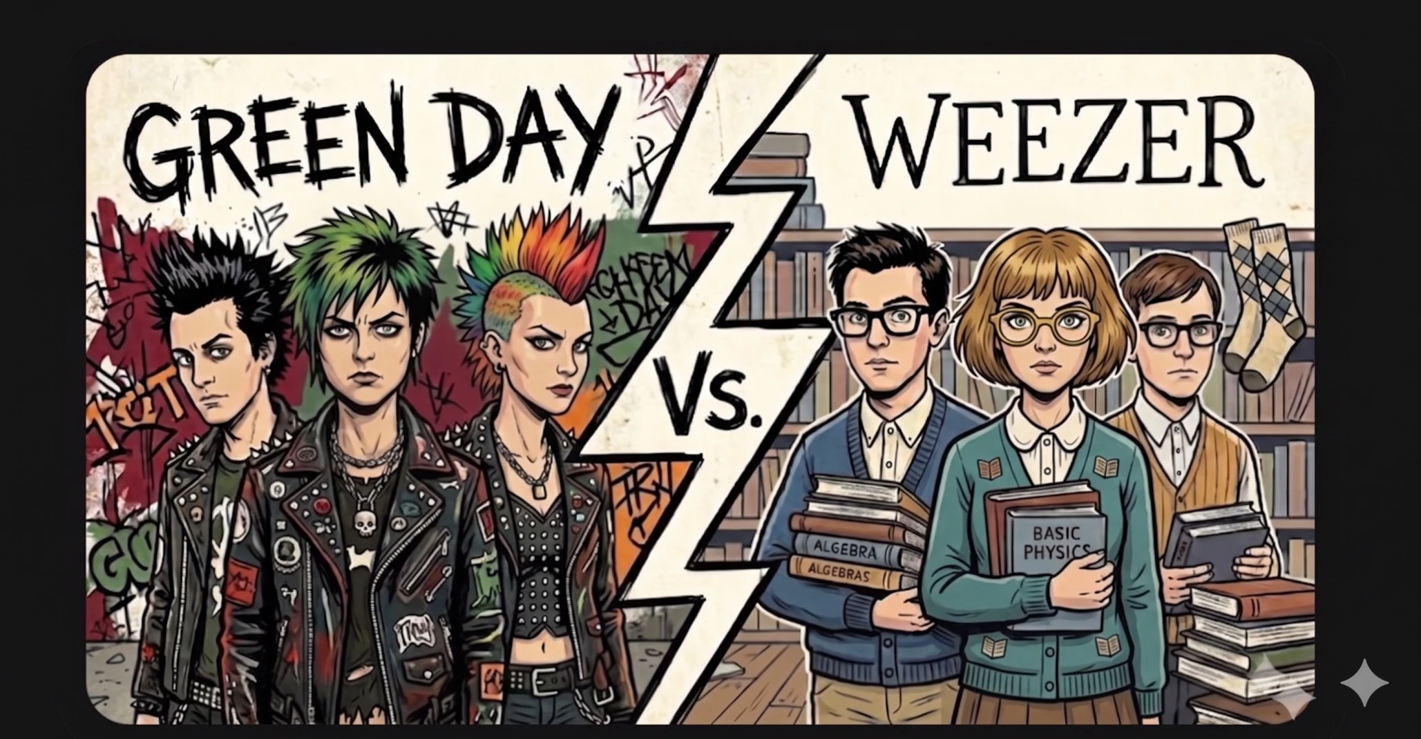 Green Day vs Weezer