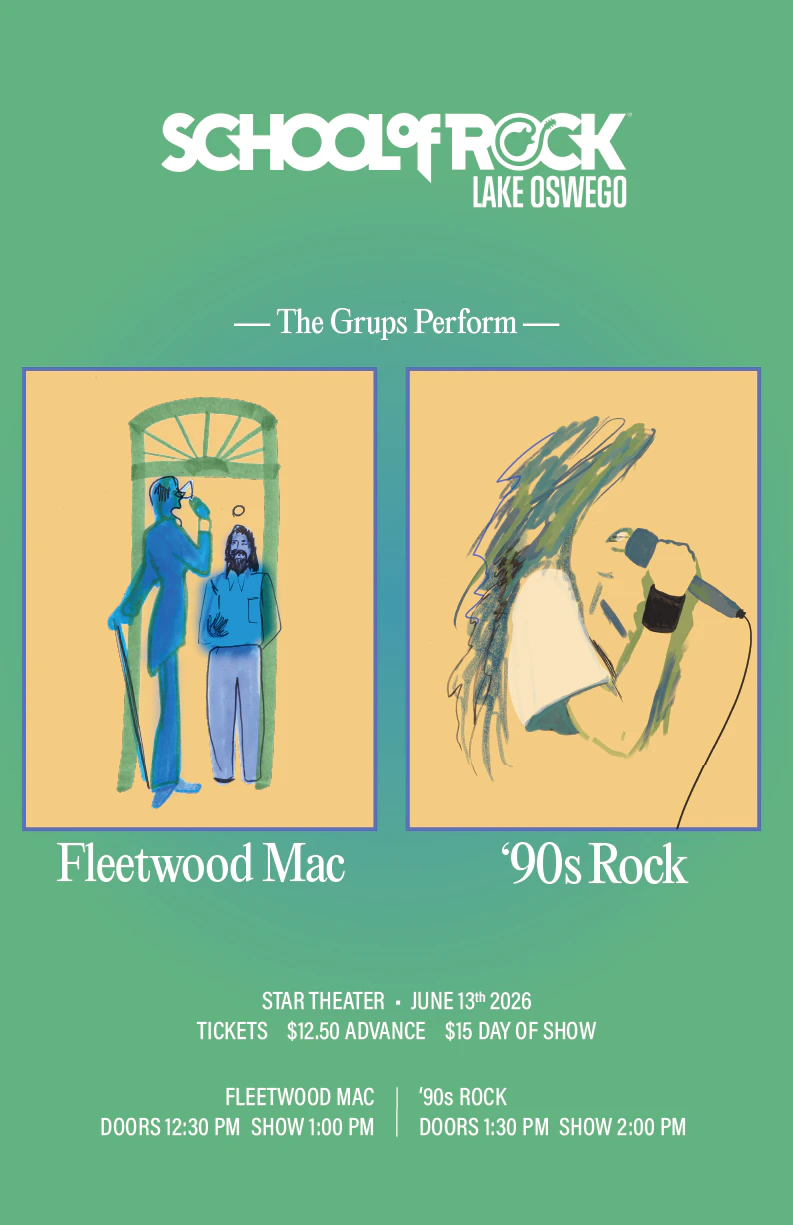 School of Rock Lake Oswego Presents our adult students, 