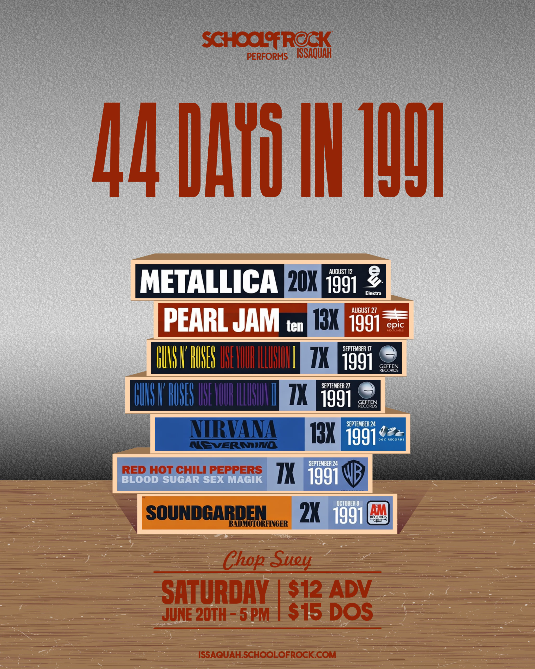 44 Days in 1991