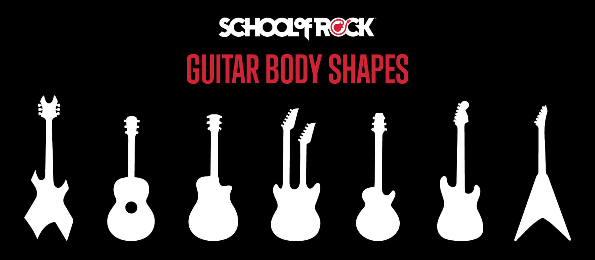 School of Rock: Guitar Body Shapes