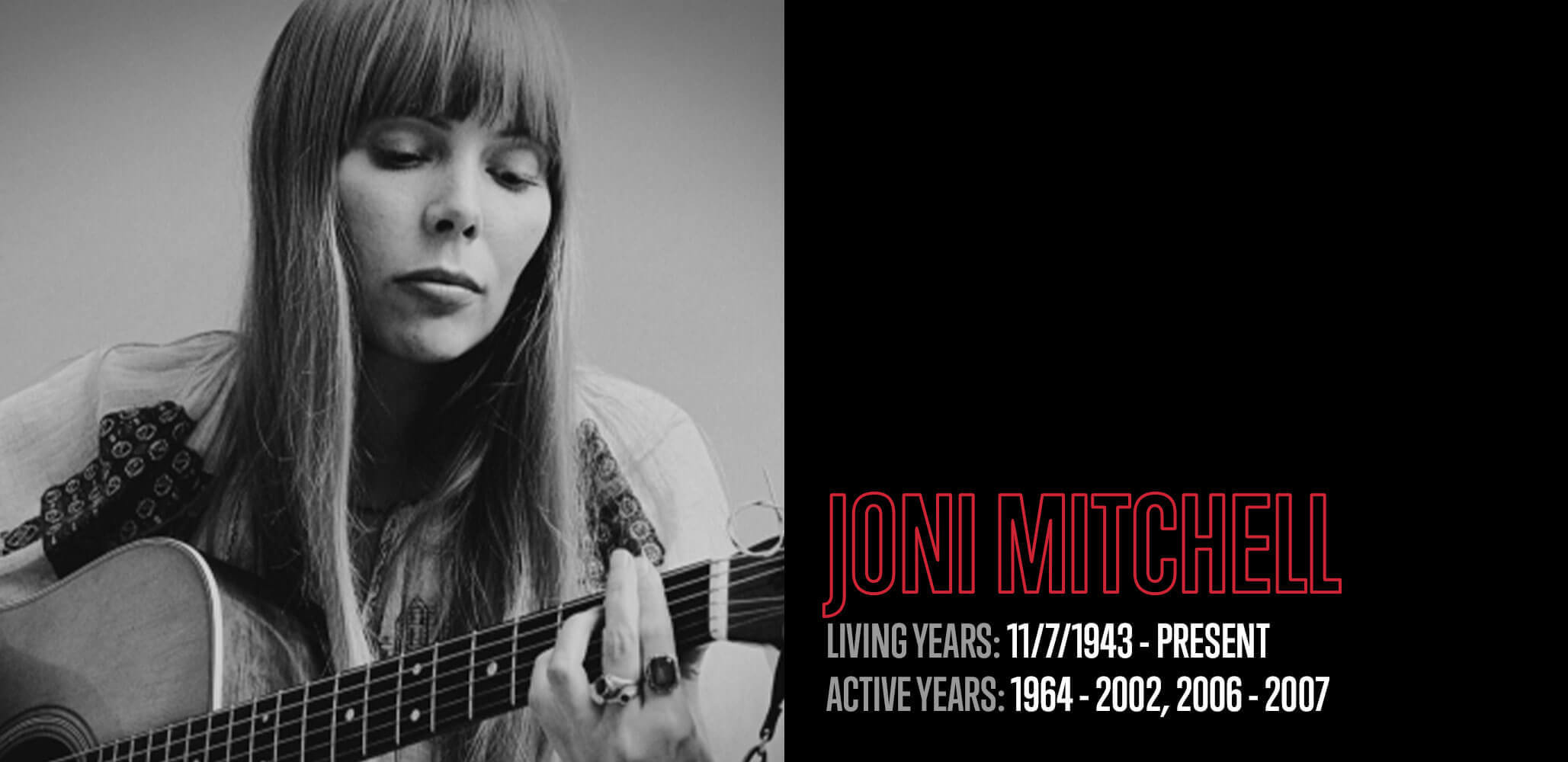 Female Guitarists You Should Know | Joni Mitchelle