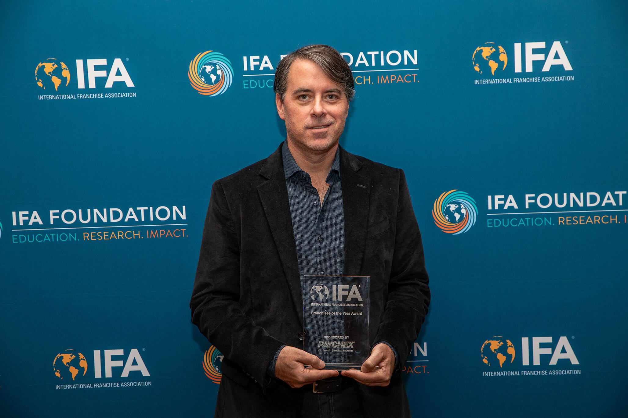 Matias Puga-Hamilton honored at the 63rd IFA Annual Convention in Las Vegas, Nevada