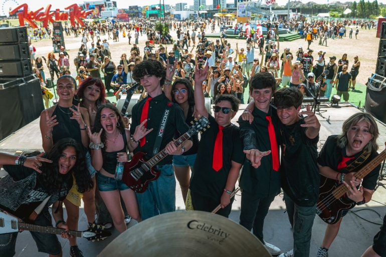 School of Rock Alcobendas Rock In Rio Lisboa 2026 House Band
