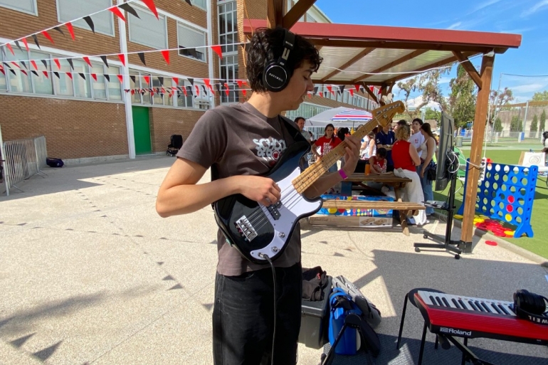 School of Rock Alcobendas en el Youth Music Fest del Colegio St George