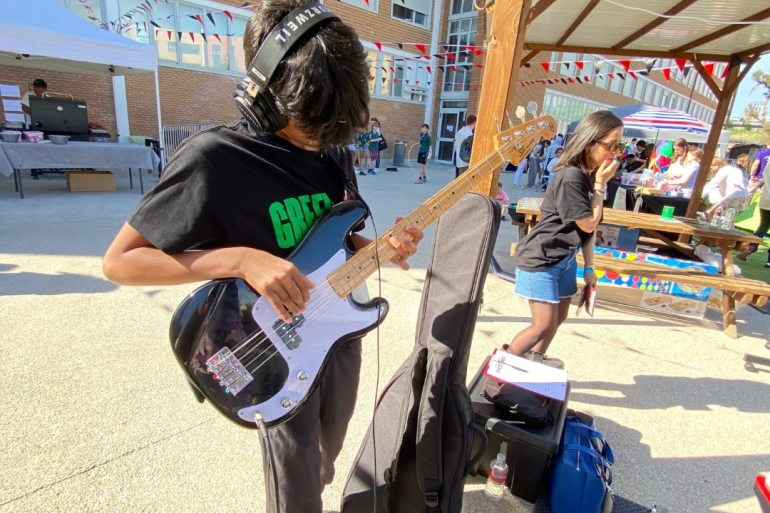 School of Rock Alcobendas en el Youth Music Fest del Colegio St George