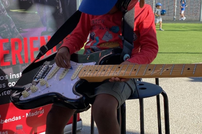 School of Rock Alcobendas en el Youth Music Fest del Colegio St George
