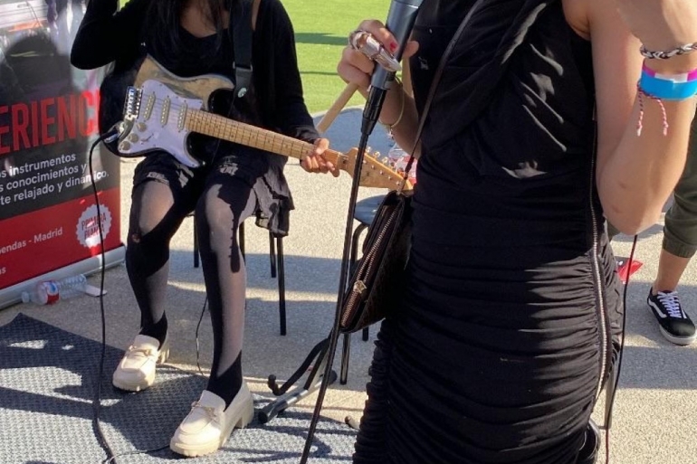 School of Rock Alcobendas en el Youth Music Fest del Colegio St George