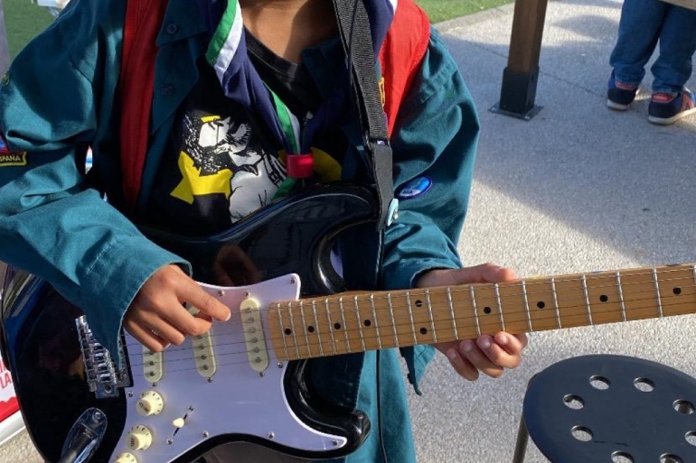 School of Rock Alcobendas en el Youth Music Fest del Colegio St George