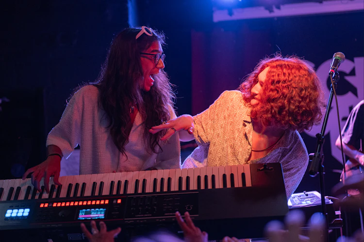 School of Rock Students Performing on Stage