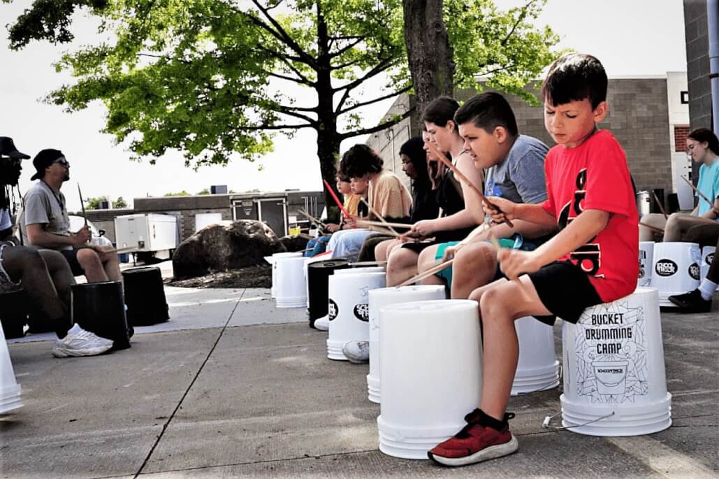 School of Rock Bucket Drumming Camp