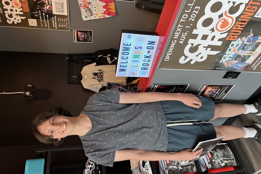 School of Rock visits Bookends Winchester!!