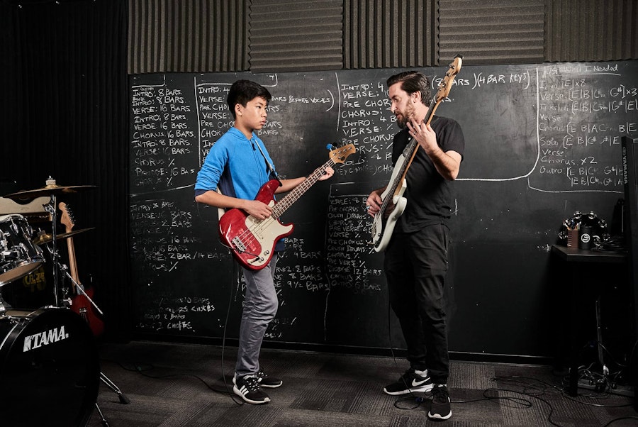 Bass Guitar Lessons School of Rock