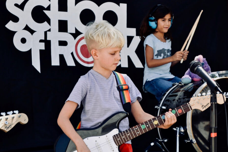 young rockers, young musicians, young guitarist, singer, young drummer, Rookies camp, half day camp, summer camp for little kids, summer camp for toddlers