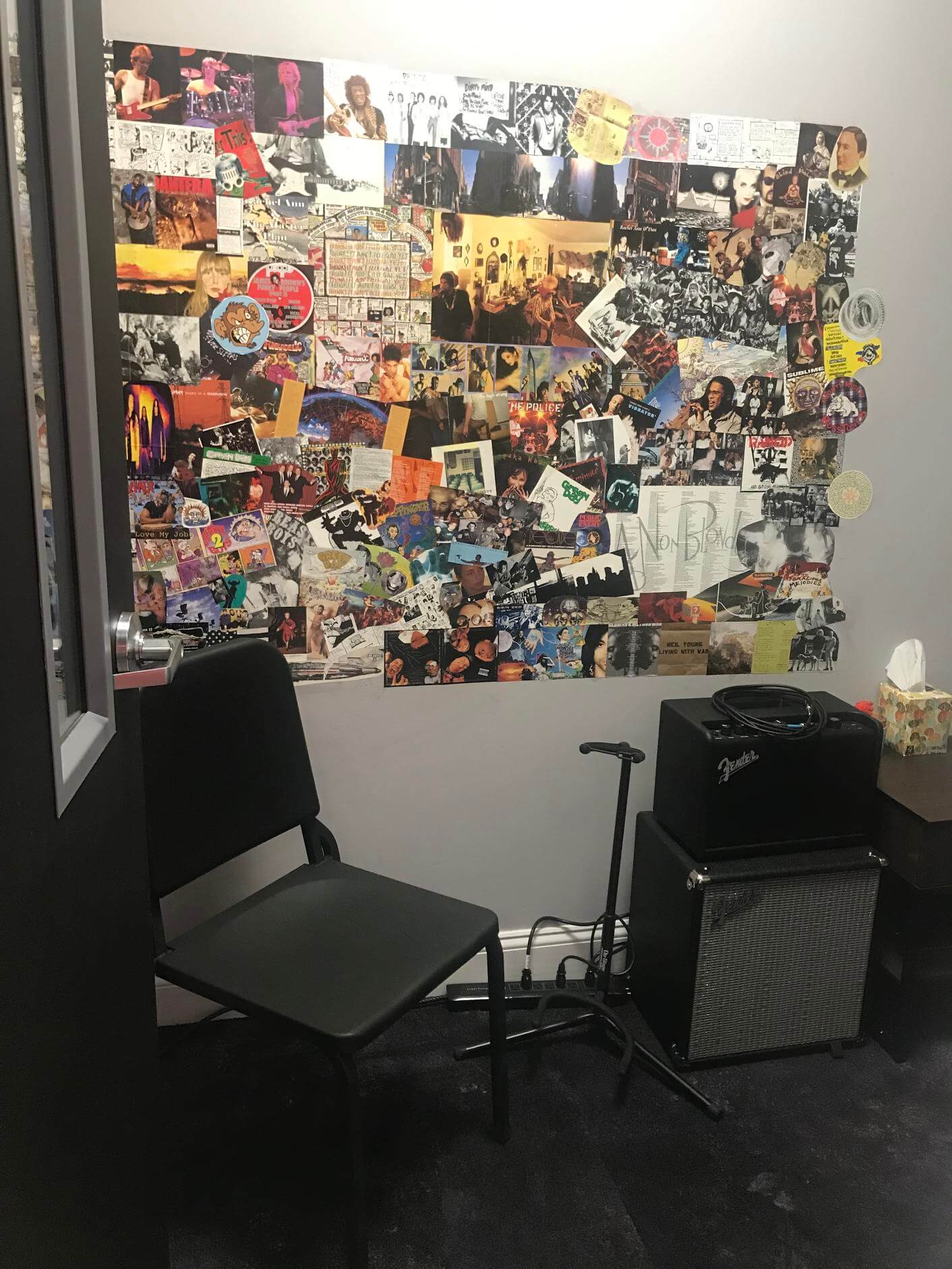 Our 1990s music room is one of our favorites.