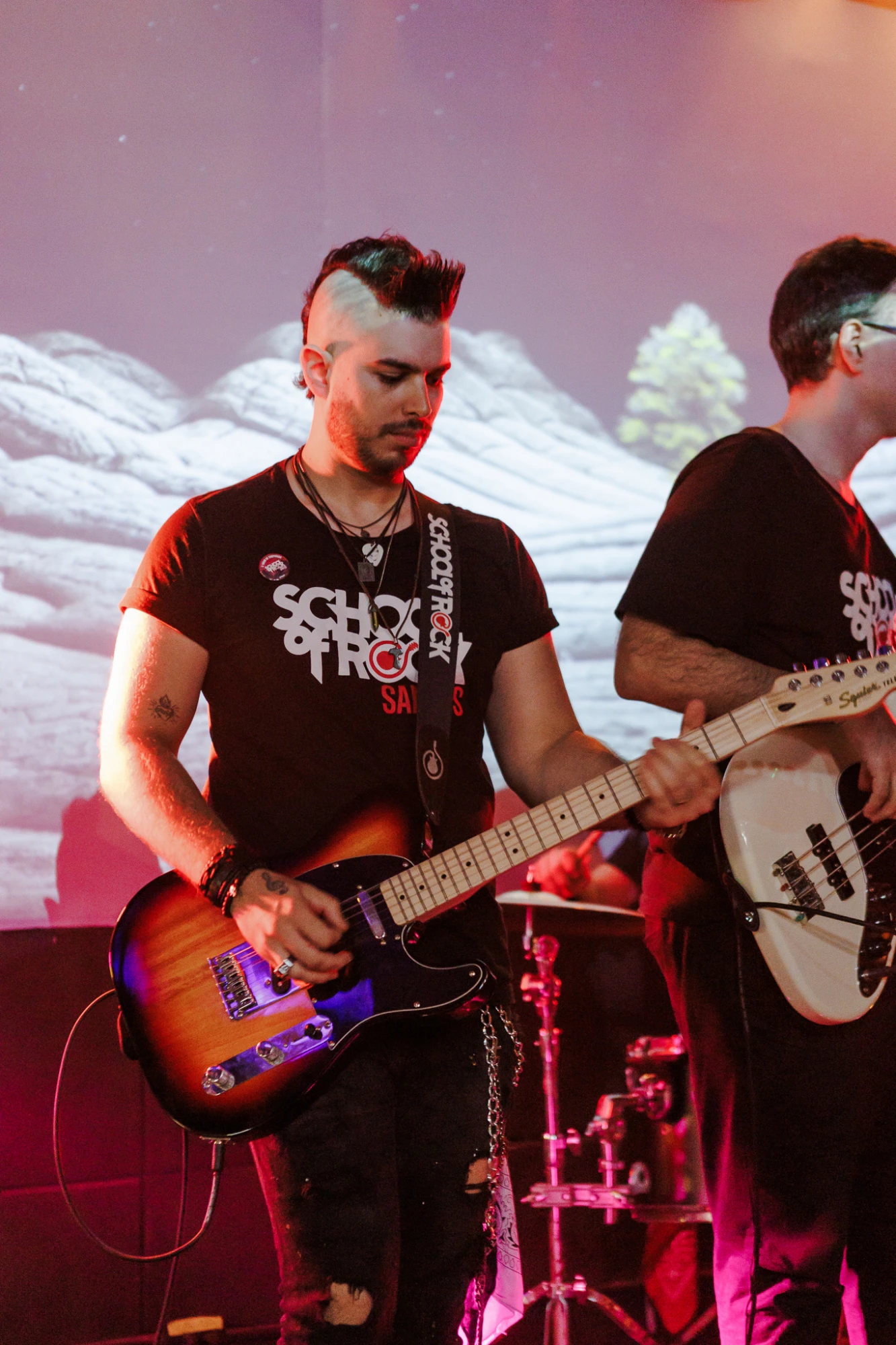 Seja School of Rock Santos você também.