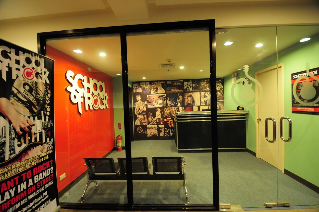 School of Rock Philippines Lobby