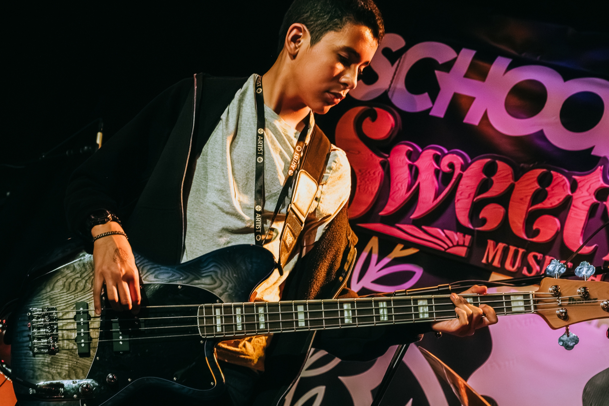 Holding down the bass