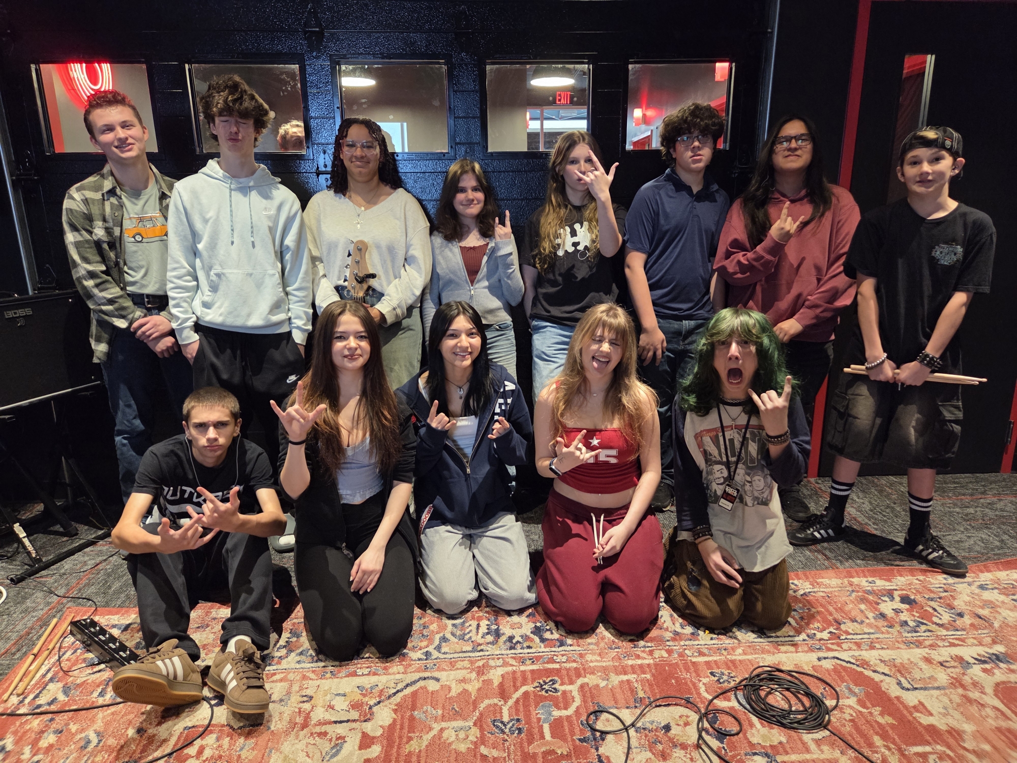 Spring 2026 House Band First Rehearsal