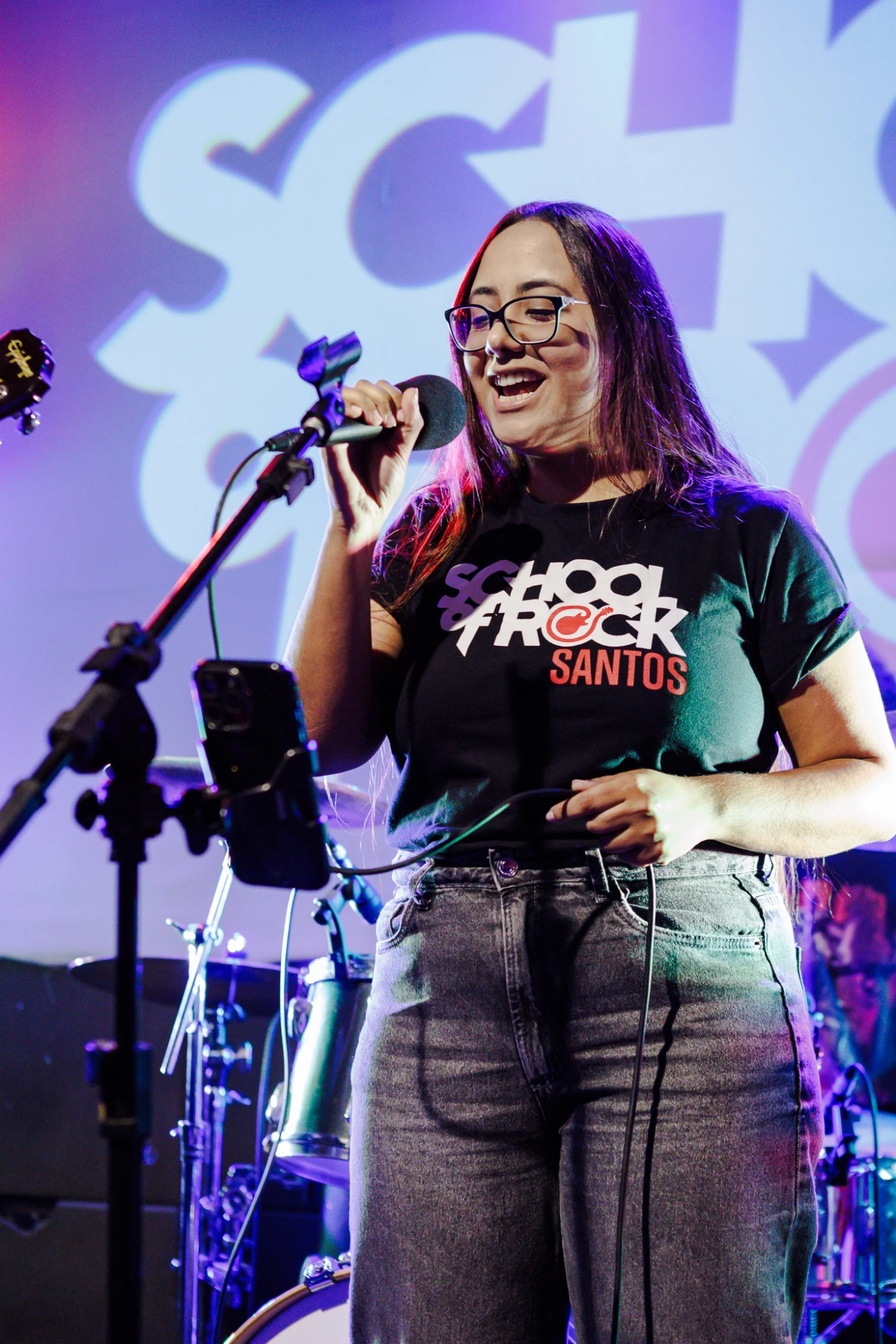 Subir ao palco e fazer acontecer com muito aprendizado e diversão.
