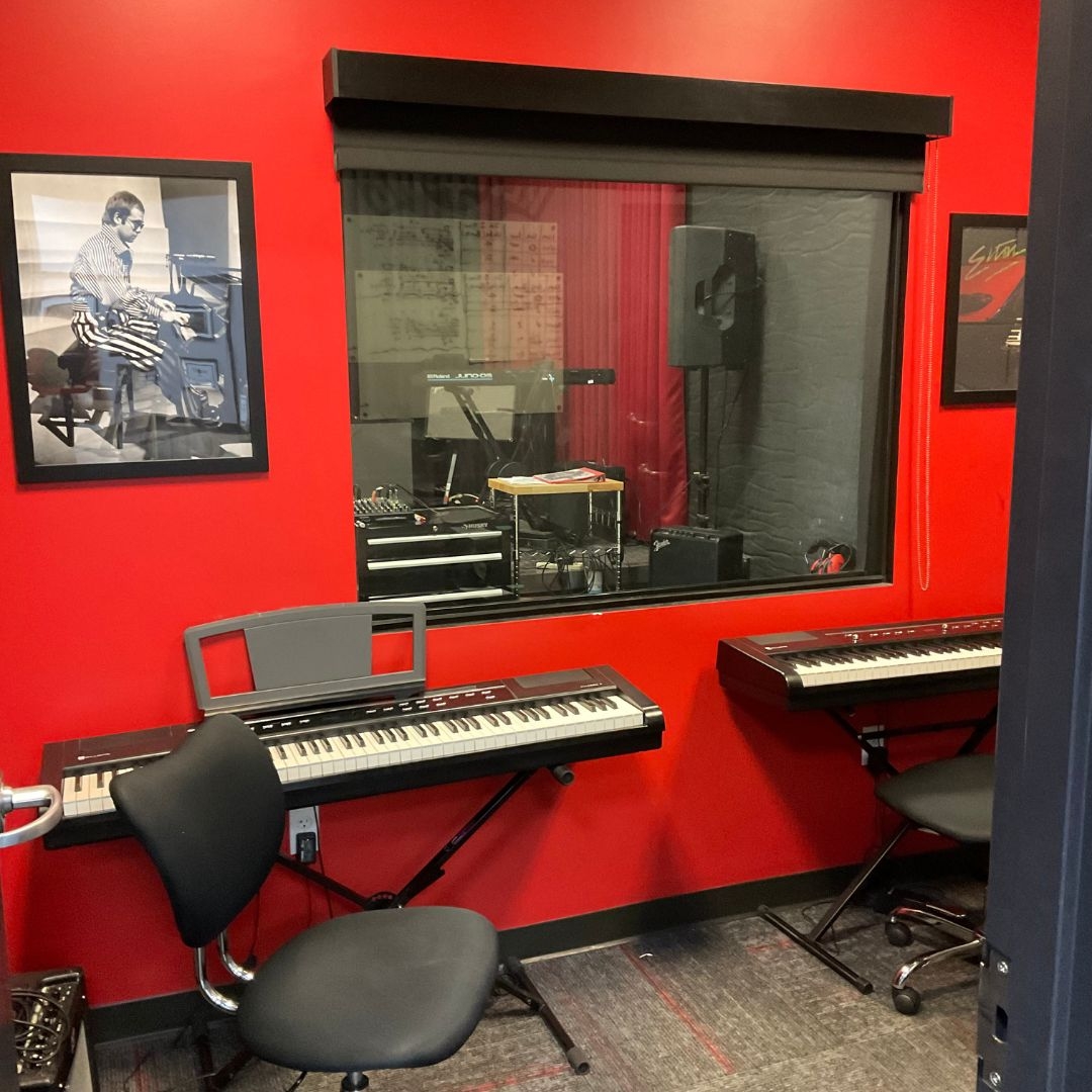 Keyboard Room and Recording Studio!