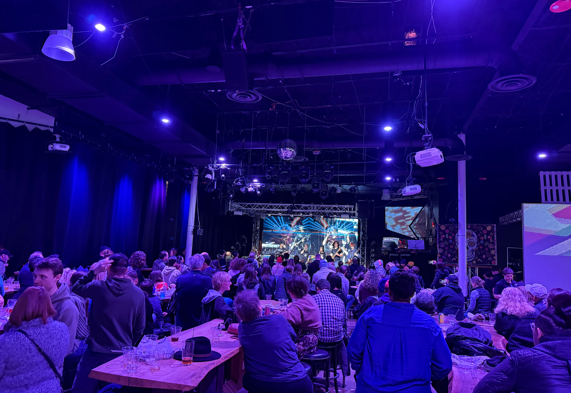 Crowd pic at a recent showcase