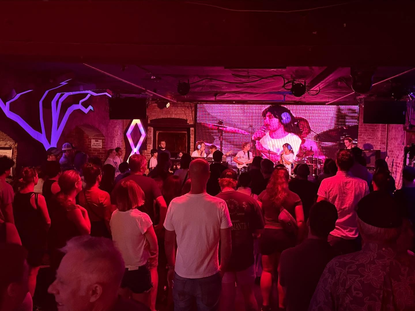 Rock 101 opening the show at Baba Yaga