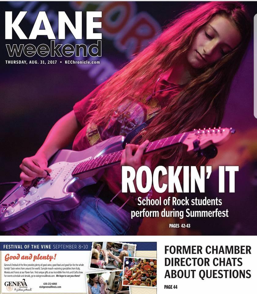 SoR Geneva's 1st Annual Summerfest 2017 was covered by the Kane County Chronicle.