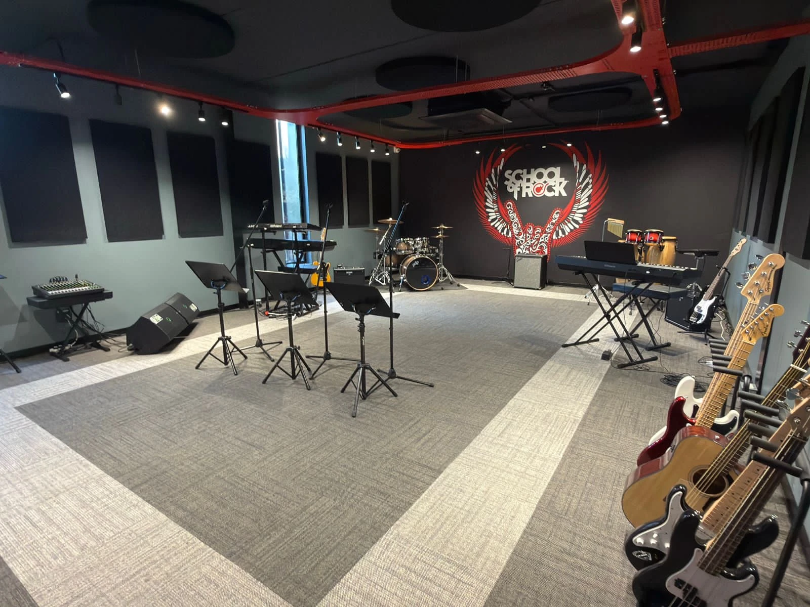 School of Rock Devonbosch Rehearsal Room