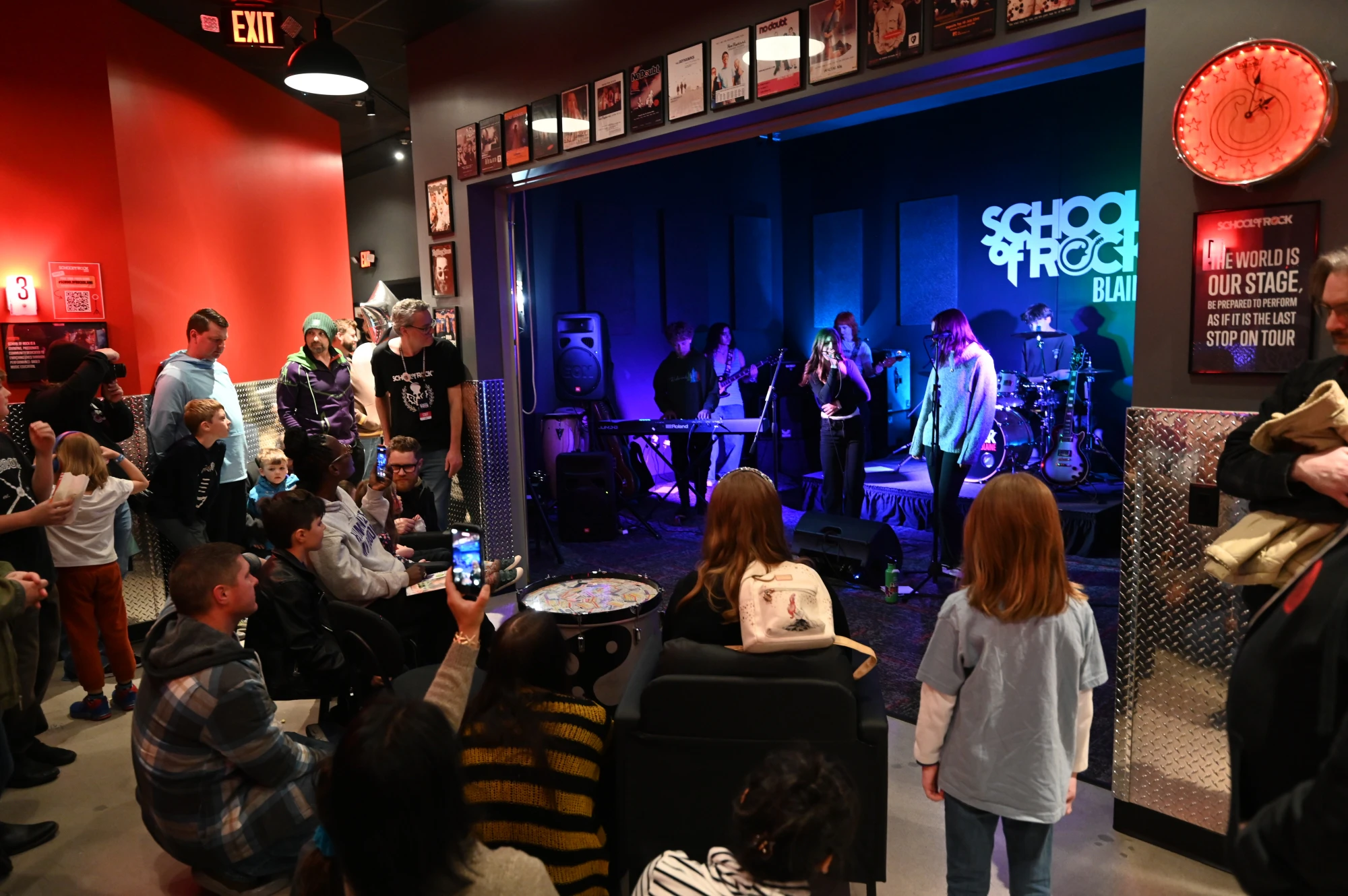 Live concert at our grand opening event!