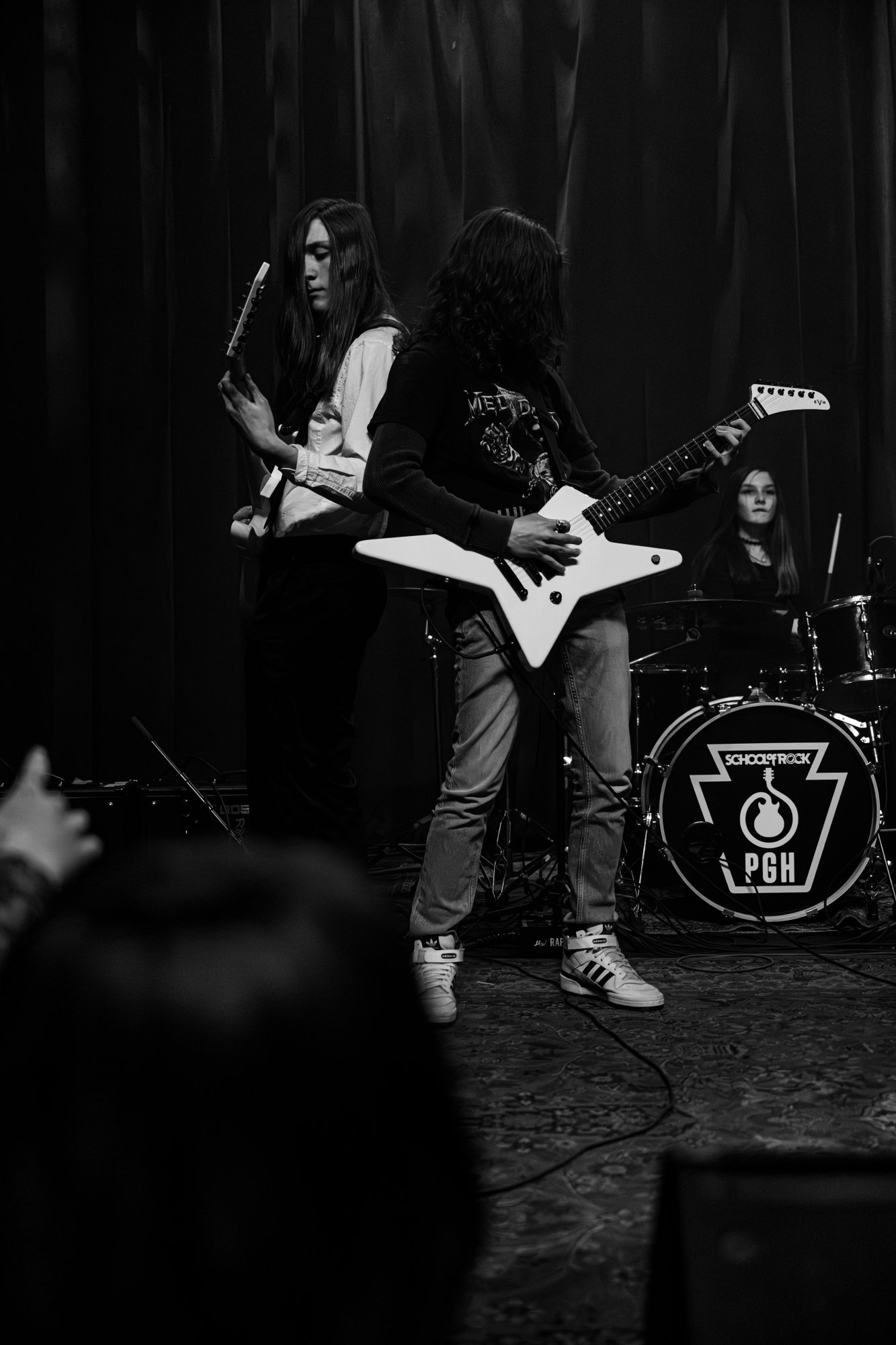 There's nothing like a dual guitar solo... shot during 