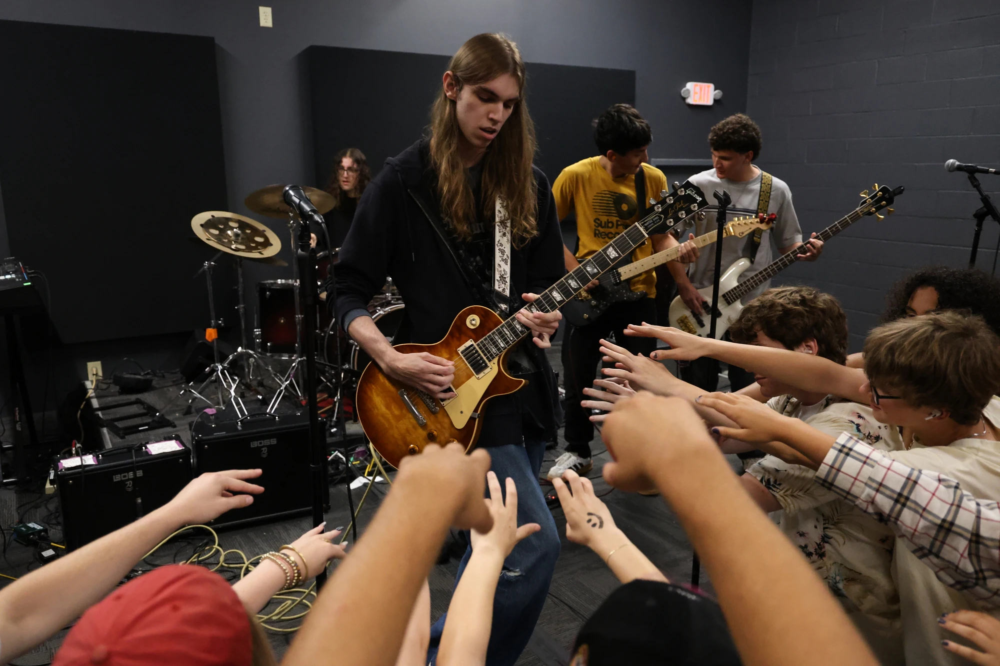 A School of Rock classic! The finger wiggles are a true sign of absolutely shredding!