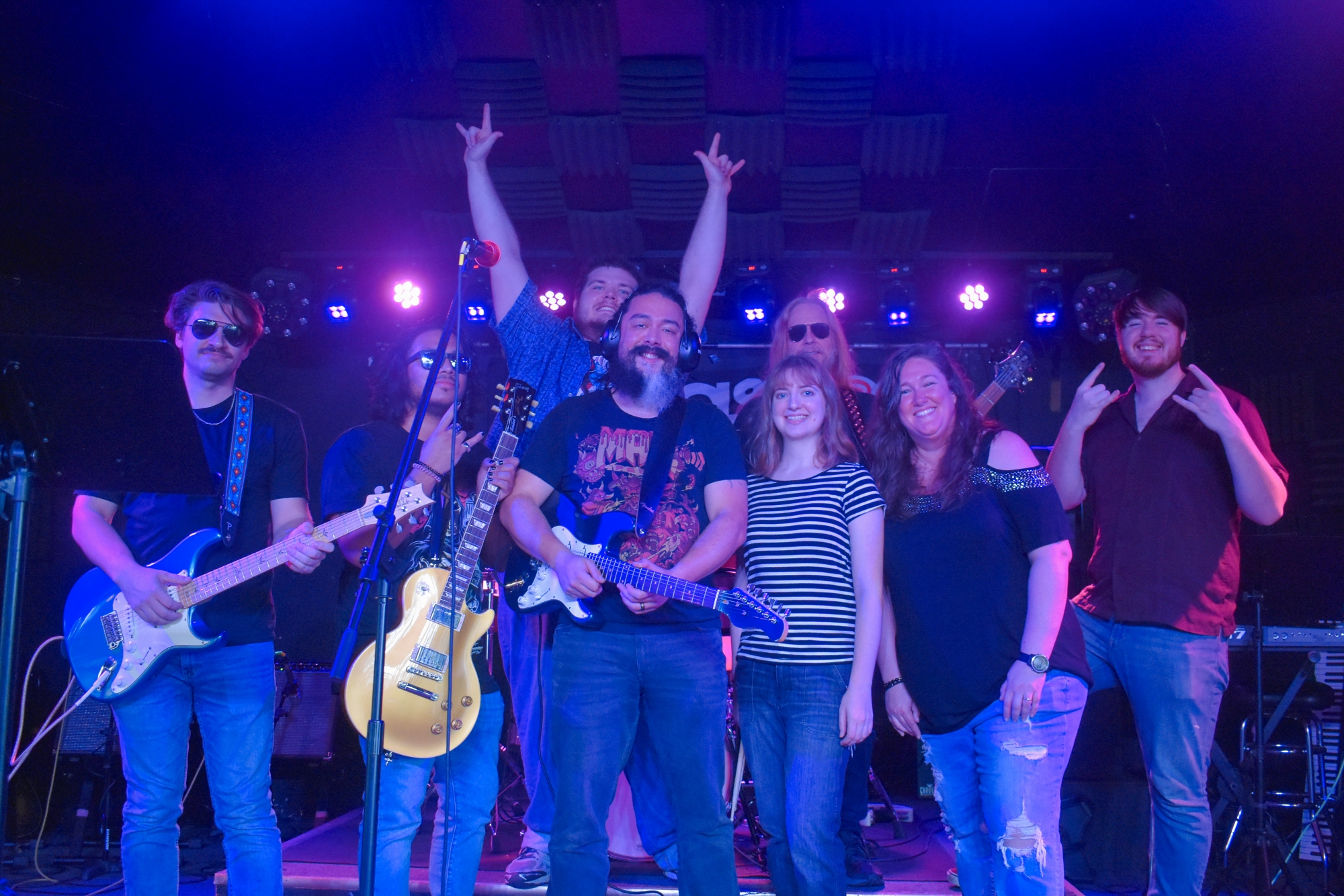 Adults can Rock with us too! Here's a shot of our Adult Band at a recent showcase!