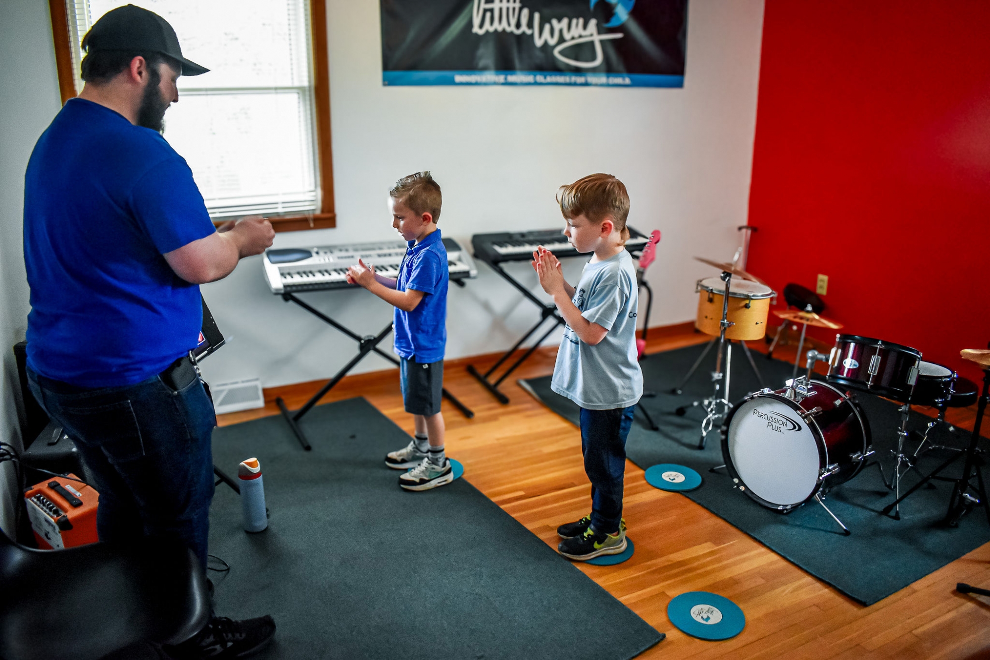 We offer a variety of music programs for different ages and skill levels.