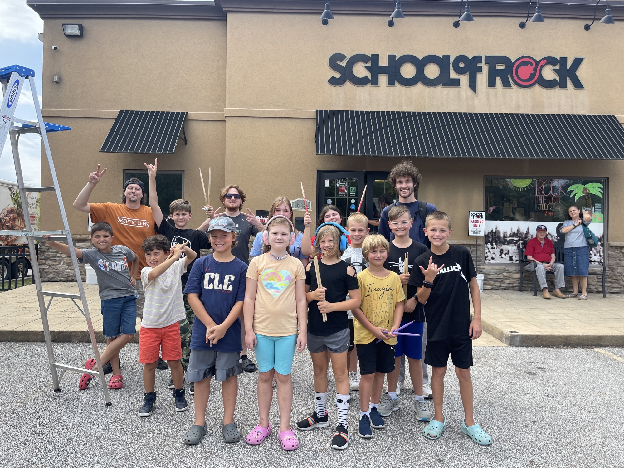 Bucket Drumming Camp group photo!
