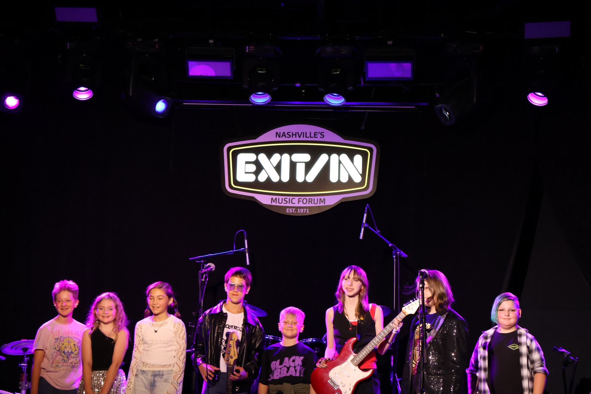 Our Glam Rock kids really turned it on! They definitely got the glam fit down pat, everyone looked and sounded great! 08/11/24 @ Exit/In Nashville