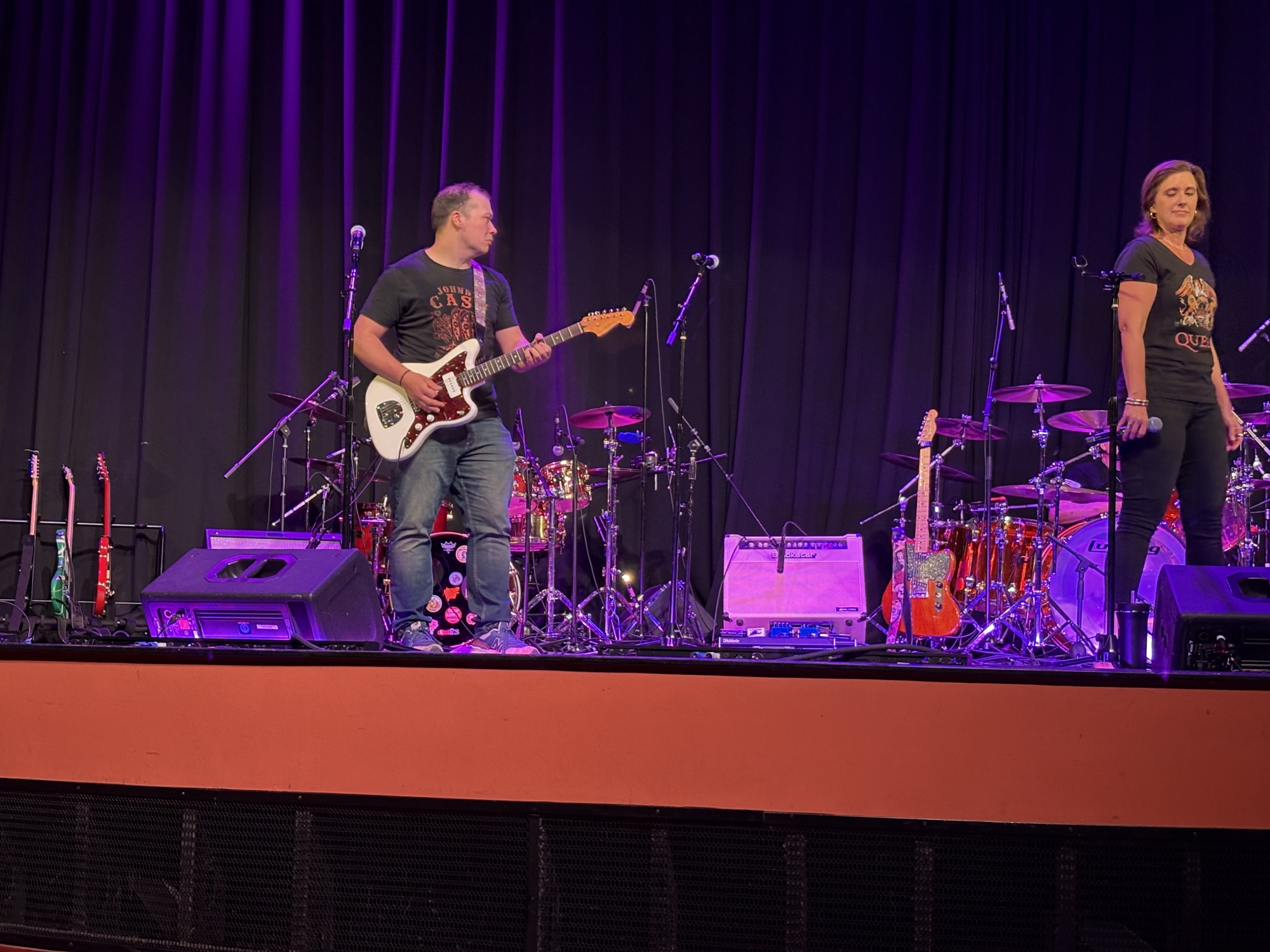 Our Adult Band, Grad School, rocking at the Capitol Theater, Lebanon TN. Spring 2025.