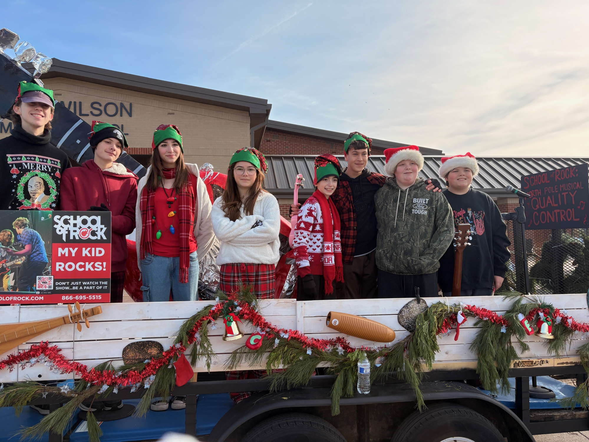 We had a blast at the Mt. Juliet Christmas Parade! 
