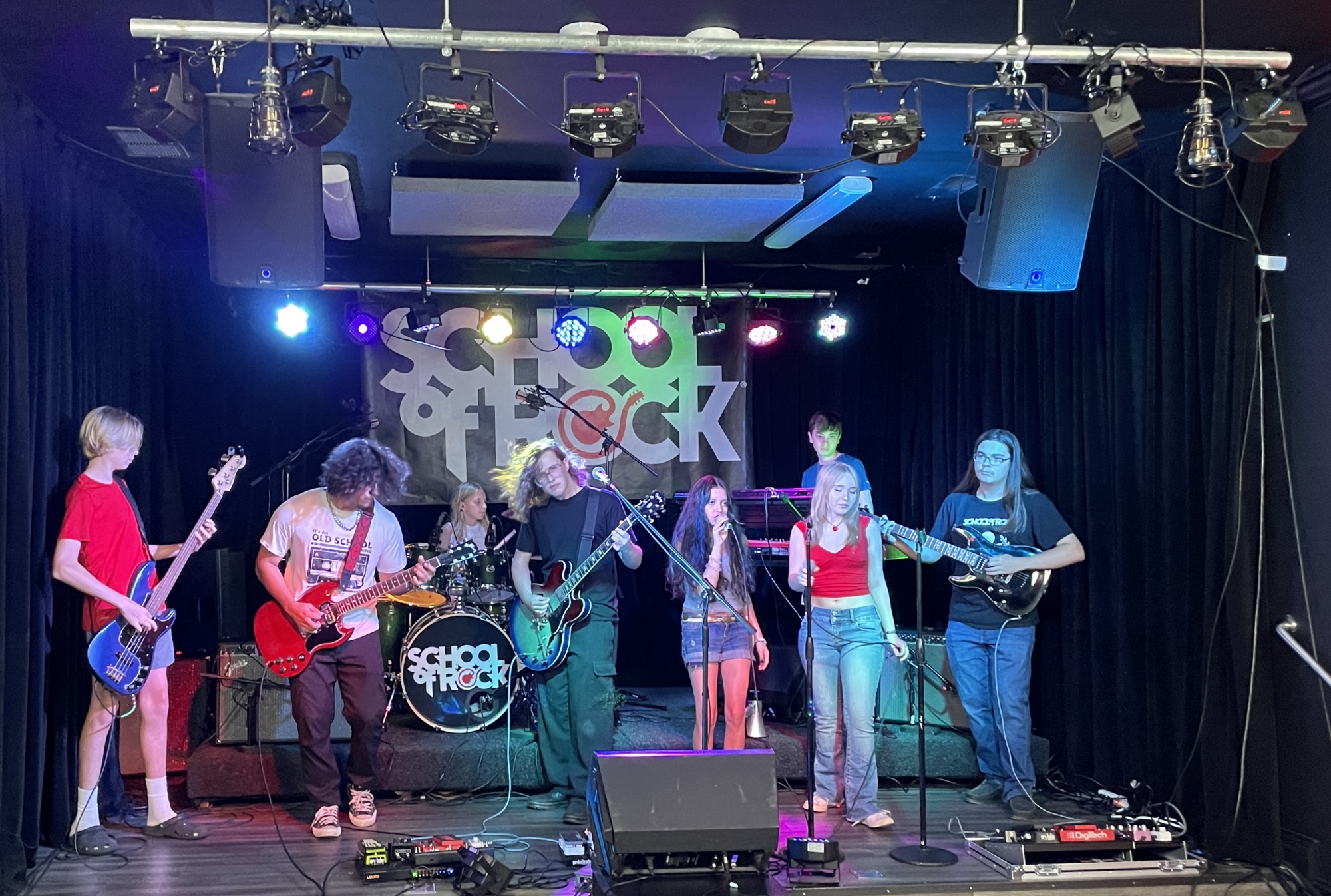 House Band Rehearsing in our Venue