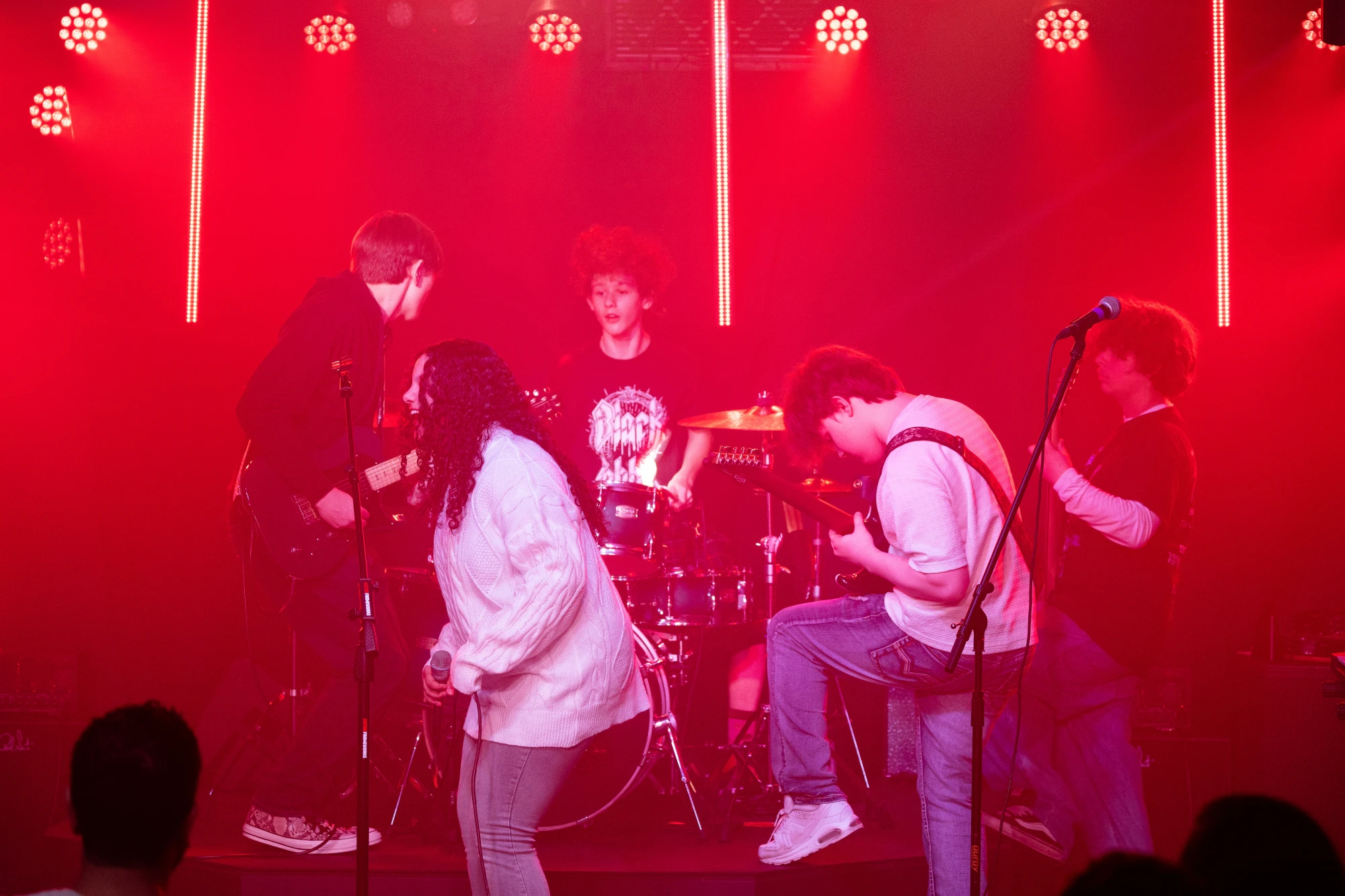 House Band rocking out!