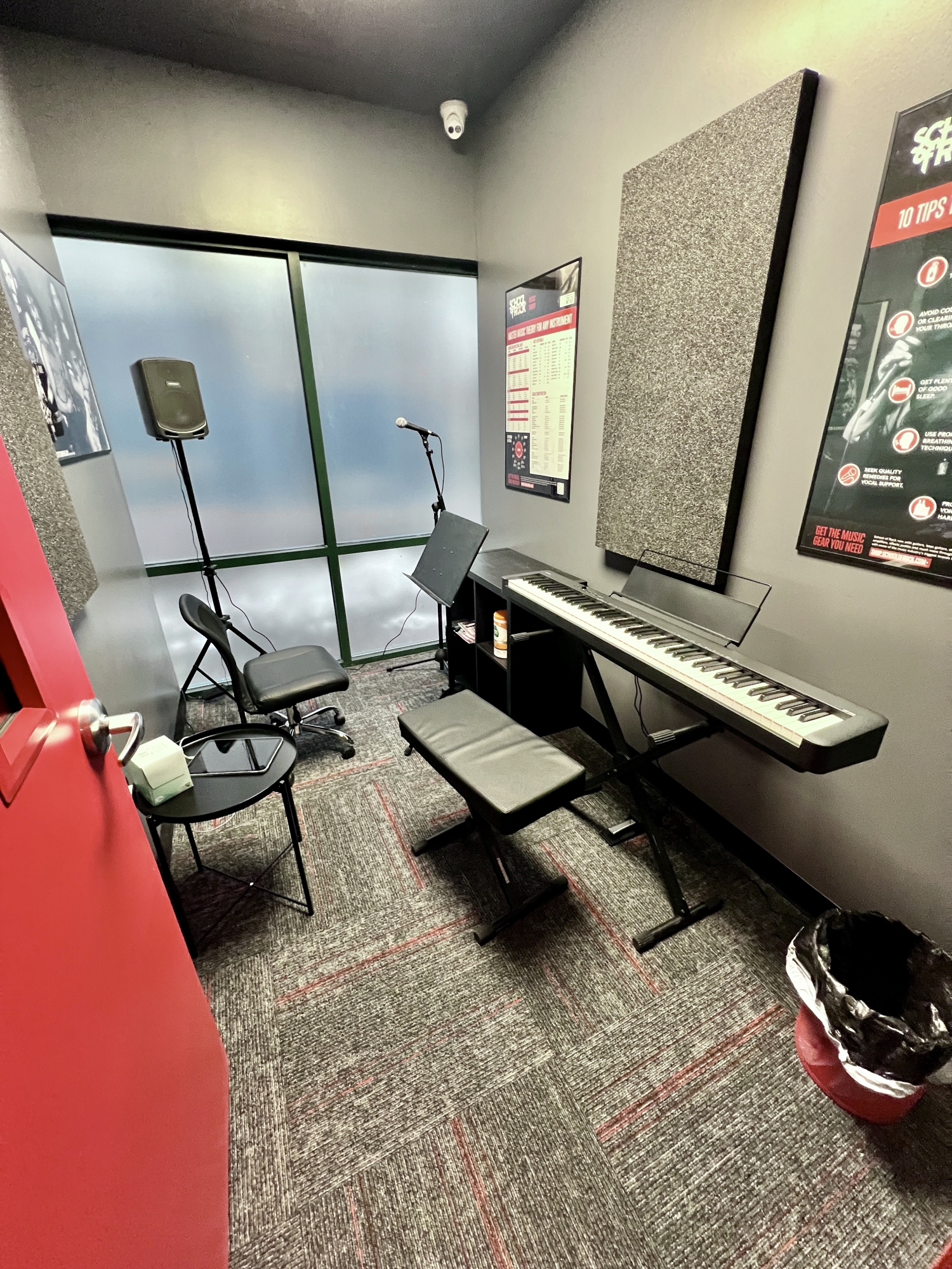 Vocal/Keyboard Lesson Room