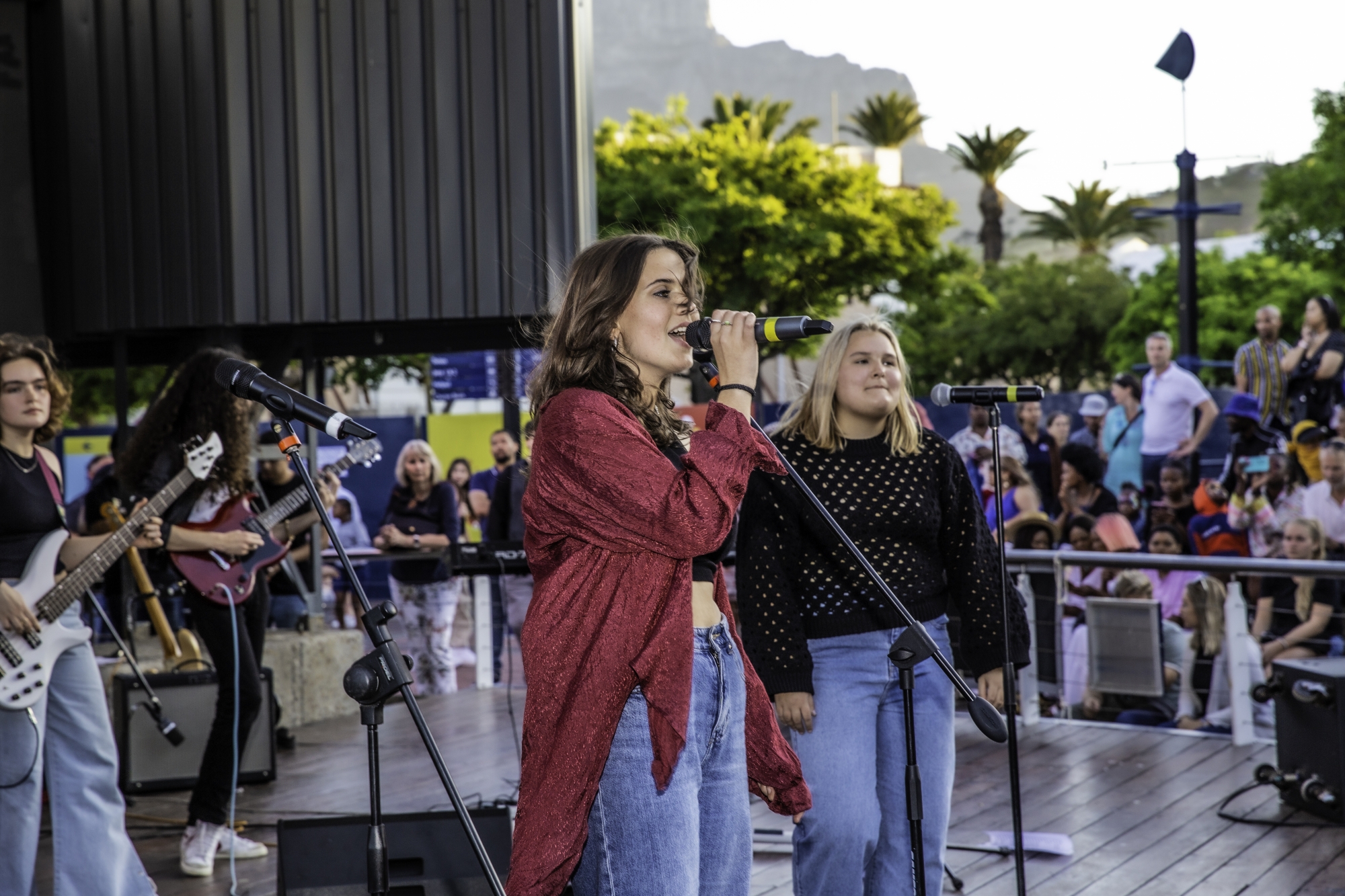 House Band performing at the V&A Waterfront Amphitheatre October 2022