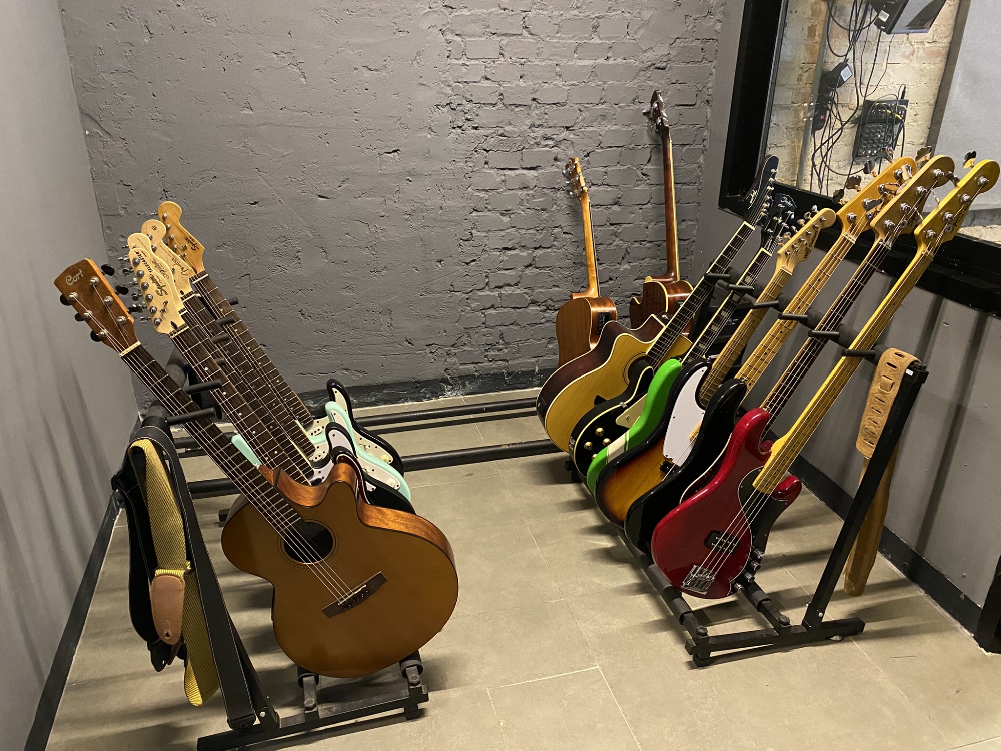 Guitars.
