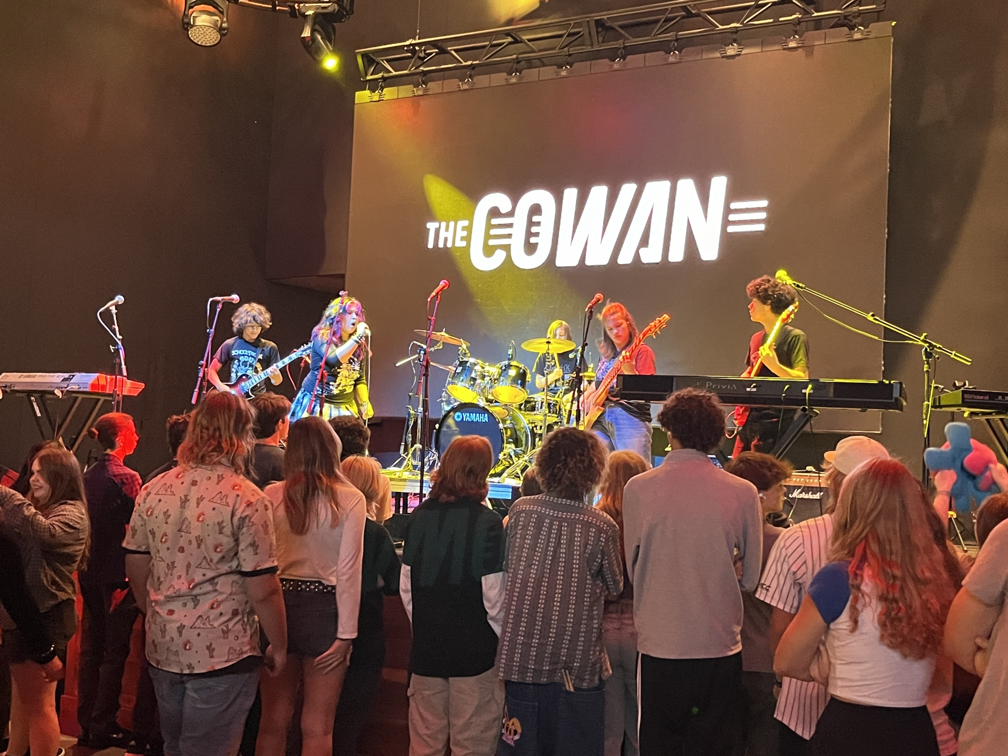 Our House Band performing at The Cowan in Nashville on tour this summer (2024). 