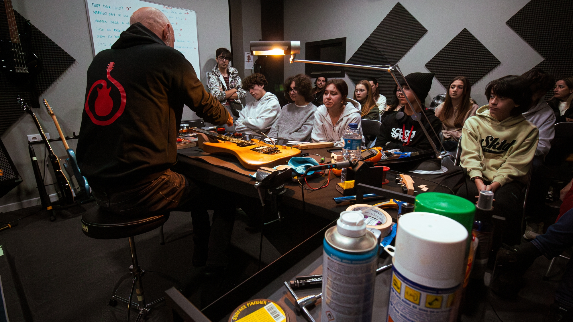 Workshop de Manutenção de Guitarra, com Rui Moura