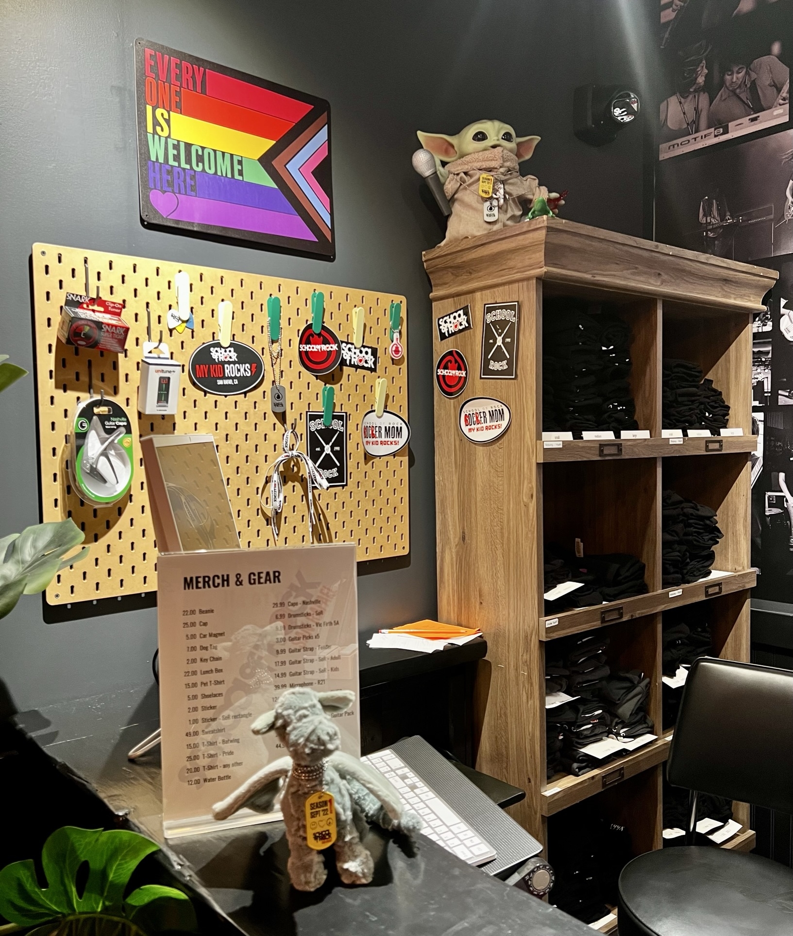 Everyone's welcome here