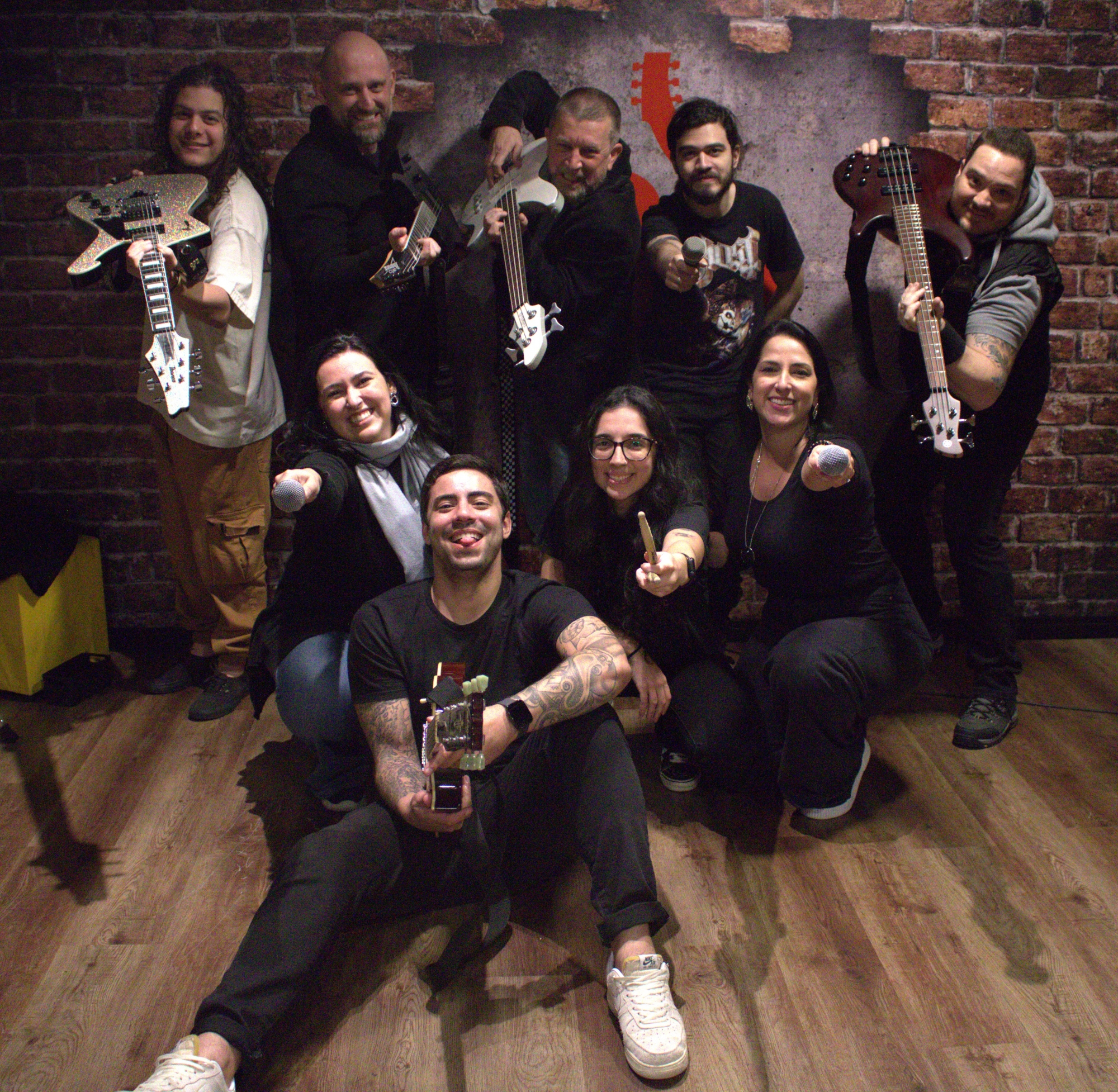 Learn to play live on stage with others at School of Rock.